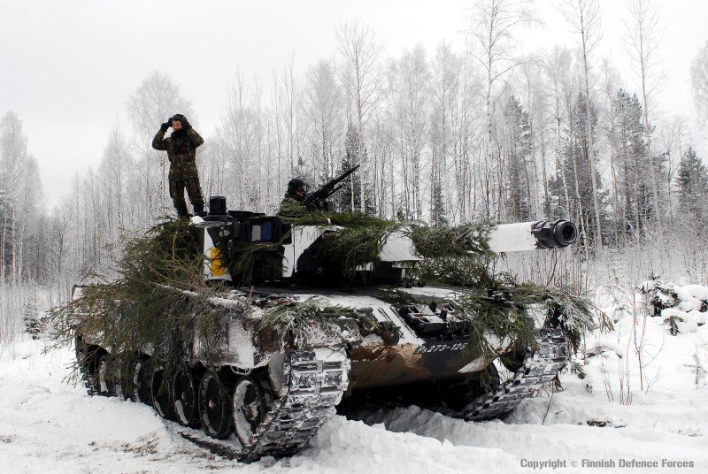 Leopard 2 © Finnish Defence Forces