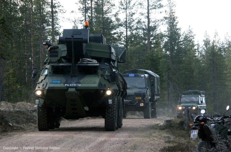 Exercise TROMBI 2013 © Finnish Defence Forces