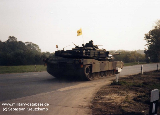 1990 - 2nd Bn 66th Armor Reg in Bergen